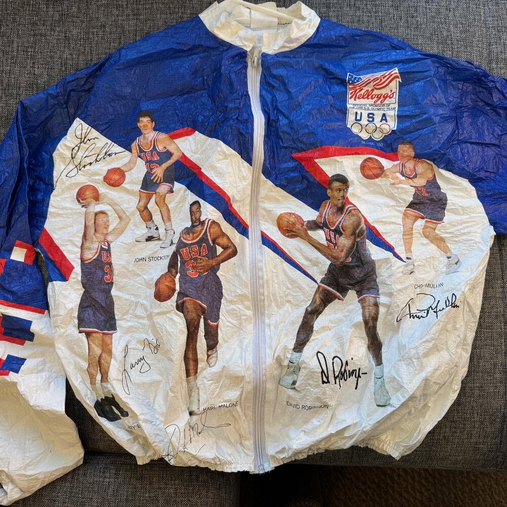 1992 Olympics Dream Team Jacket USA Basketball Adult Large